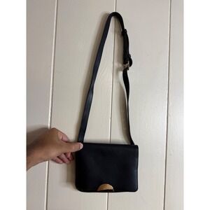 A New Day Crossbody Bag Women's Adjustable Strap‎ Gold Accent Minimalist